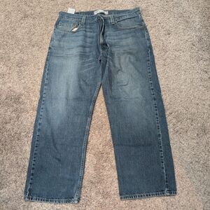 Levi's Men's Relaxed Fit 569 36x30 Blue Jeans
